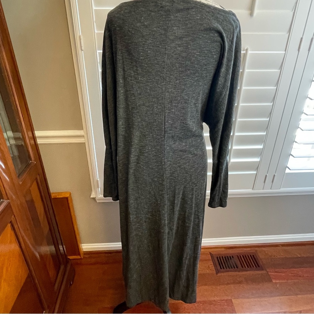Caslon Charcoal Long Sleeve Dress - Picture 5 of 6
